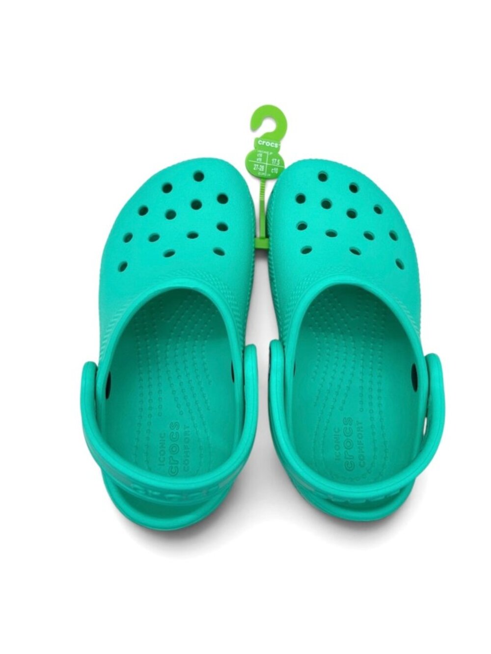 Crocs Kids Classic Clog Lagoon Toddler  C10 Slip On Lightweight Water Friendly - Picture 2 of 4